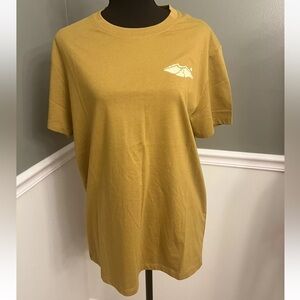 United By Blue Impact Collection Men's Sz M Tan Mountain  T-shirt